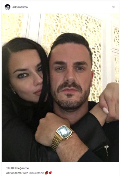 Adriana Lima yeni sevgilisi ilə - Adriana Lima yeni sevgilisi ilə -