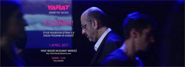 “YARAT” da ədəbiyyat gecəsi keçiriləcək
