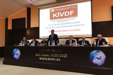 KİVDF-nın müsabiqəsinin qalibləri elan olunub