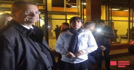 Almaniyanın futbol üzrə milli yığması Bakıya gəldi