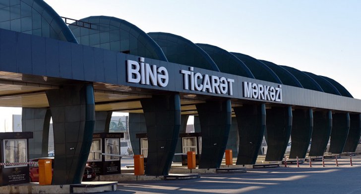 “Binə” ticarət mərkəzində yanğın söndürüldü