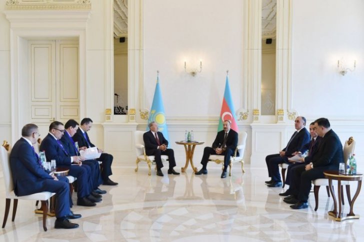 Nazarbayev: "Qazaxıstanla Azərbaycan arasında münasibətlər heç vaxt və heç bir halda pozulmayıb"