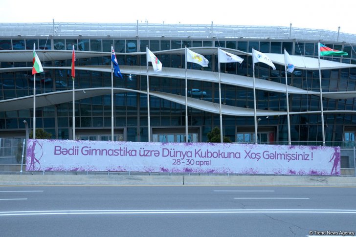 Bakı bədii gimnastika üzrə Dünya Kubokuna hazırlaşır