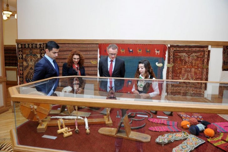 Almaniyanın Azərbaycandakı səfiri Naxçıvana səfər edib