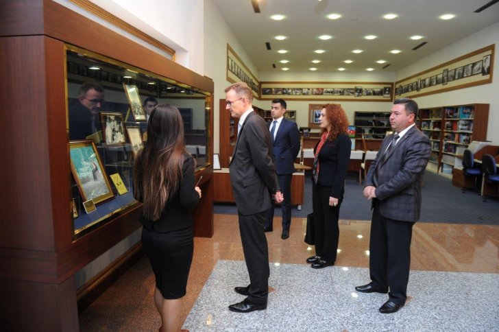 Almaniyanın Azərbaycandakı səfiri Naxçıvana səfər edib