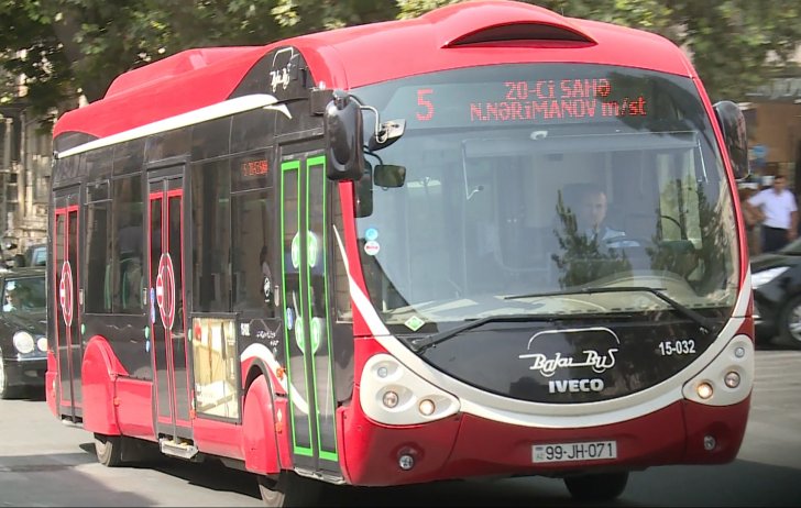 Şəhər və rayondaxili avtobuslarda 5 yaşadək uşaqlar üçün ödəniş edilməyəcək