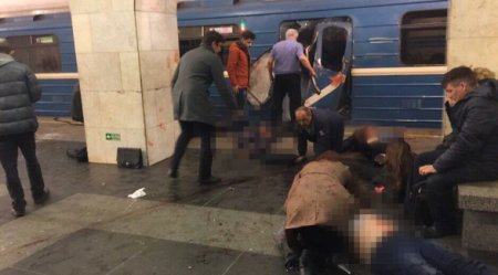 Sankt-Peterburq metrosunda partlayış baş verib - 
