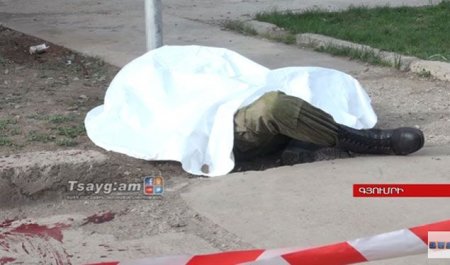 Ermənistanda rusiyalı hərbçini qətlə yetirməkdə şübhəli bilinən şəxs