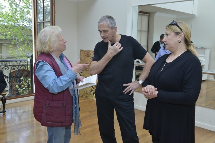 Dünya şöhrətli baletmeyster Sergey Gritsay Musiqili Teatrda Dünya şöhrətli baletmeyster Sergey Gritsay Musiqili Teatrda