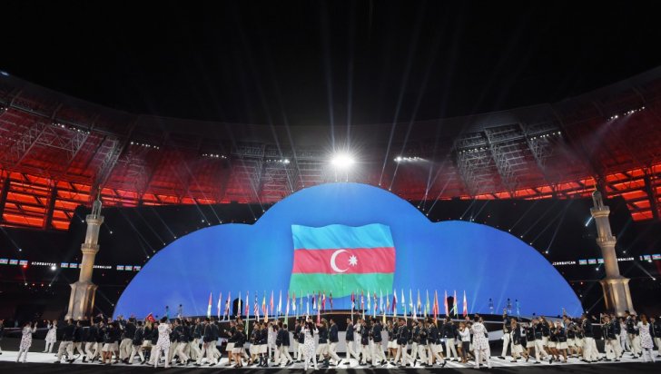 IV İslam Həmrəyliyi Oyunlarının açılış mərasimi