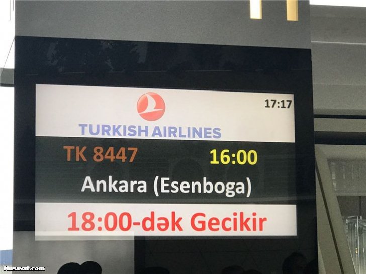 Bakı-Ankara reysi bu xanıma görə təxirə salındı - Bakı-Ankara reysi bu xanıma görə təxirə salındı -