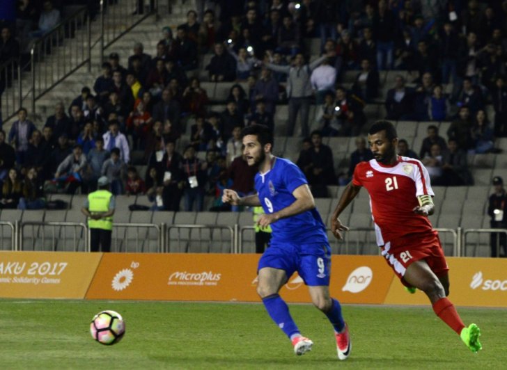 Futbol üzrə Azərbaycan millisi "Bakı-2017"nin