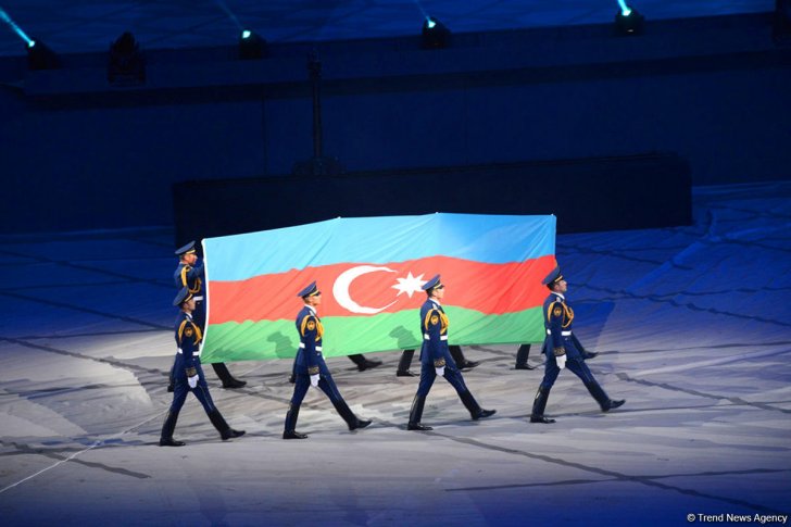 IV İslam Həmrəyliyi Oyunlarının bağlanış mərasimindən 