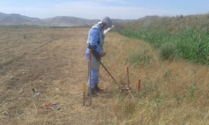 Cocuq Mərcanlıda tank əleyhinə mina və əl qumbarası aşkar edilib