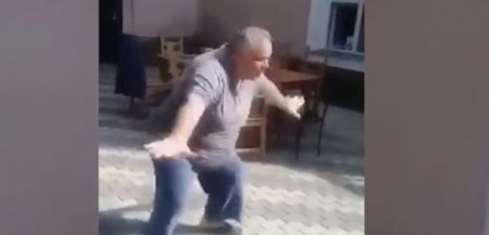 Azərbaycanlı biznesmenin gülməli görüntüləri yayıldı -