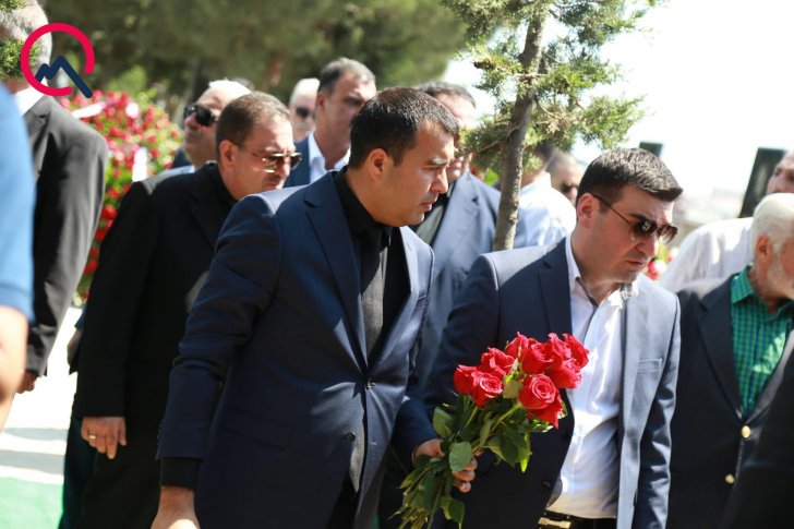 Natiq Əliyev II Fəxri xiyabanda dəfn olunub
