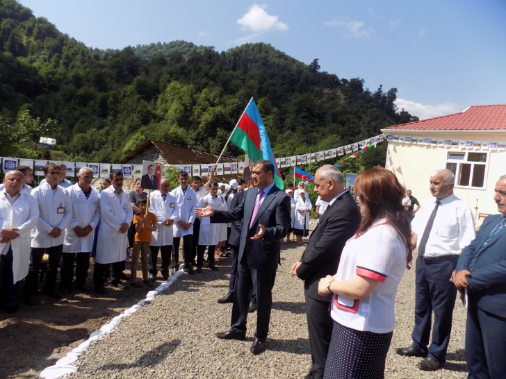 Astaranın Pəlikəş kəndində xəstəxananın açılışı olub