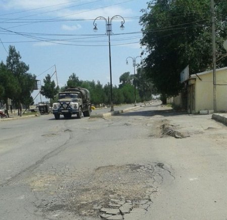 Nizaməddin Quliyevin villası... və rayonun bərbad yolları - 