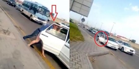 Bakıda biabırçılıq: Qadını çığırda-çığırda maşına mindirdilər -