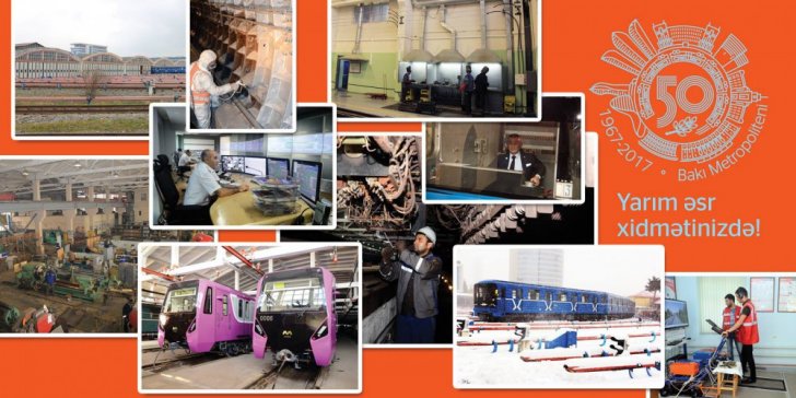 Bakı metrosu 50 illik yubileyinə hazırlaşır - Bakı metrosu 50 illik yubileyinə hazırlaşır -
