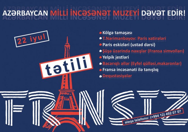 “Fransız tətilləri” Milli İncəsənət Muzeyində