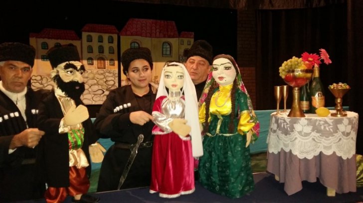 Gəncə Dövlət Kukla Teatrı mövsümü “Məşədi İbad” tamaşası ilə