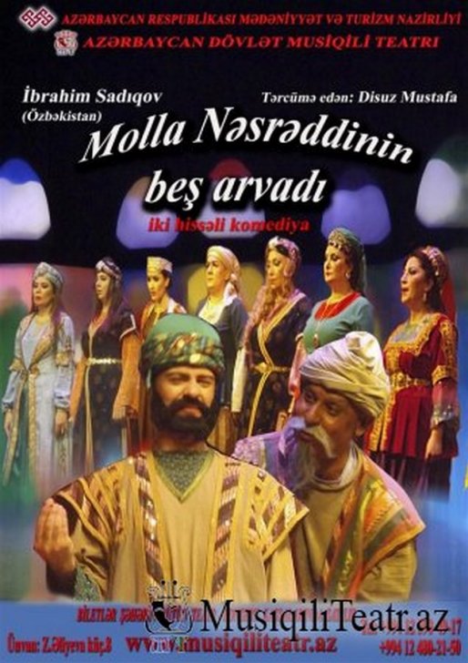 “Molla Nəsrəddinin beş arvadı” Musiqili Teatrda