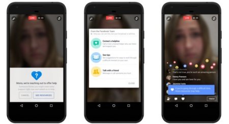 Facebookdan intiharlara qarşı