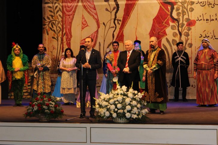 Musiqili Teatrda iranlı aktyorun “999-cu gecə”si - Musiqili Teatrda iranlı aktyorun “999-cu gecə”si -