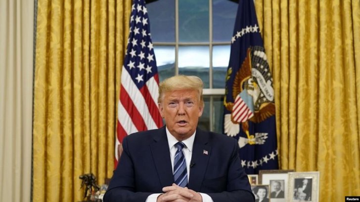 Prezident Donald Trump ABŞ-da fövqəladə vəziyyət