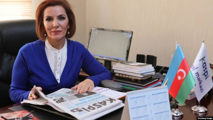 Əli Həsənovun xanımı Sona Vəliyevaya