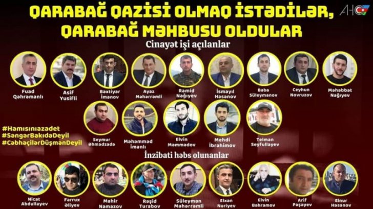 AXCP-dən yeni saxlanmalar, həbslər və axtarışlarla bağlı