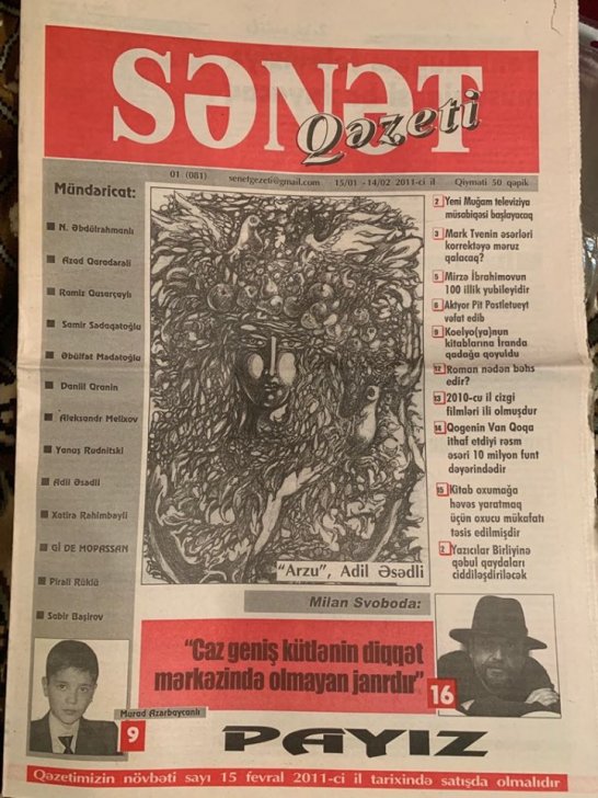 Öncəgörməni qətlə yetirən qatil - Rafiq Tağının 70 illiyinə həbsxana xatirəsi -
