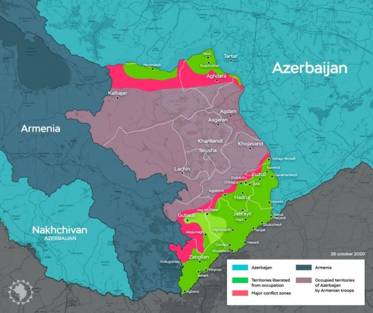 Azərbaycan Ordusu daha 16 kəndi azad edib