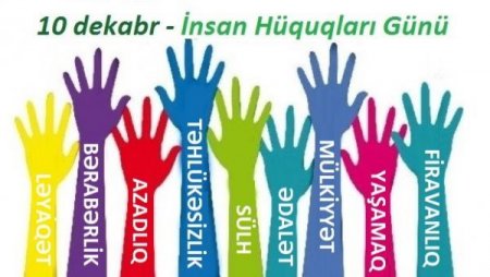 İnsan Hüquqları Günü ilə bağlı hökumətə təkliflər verildi