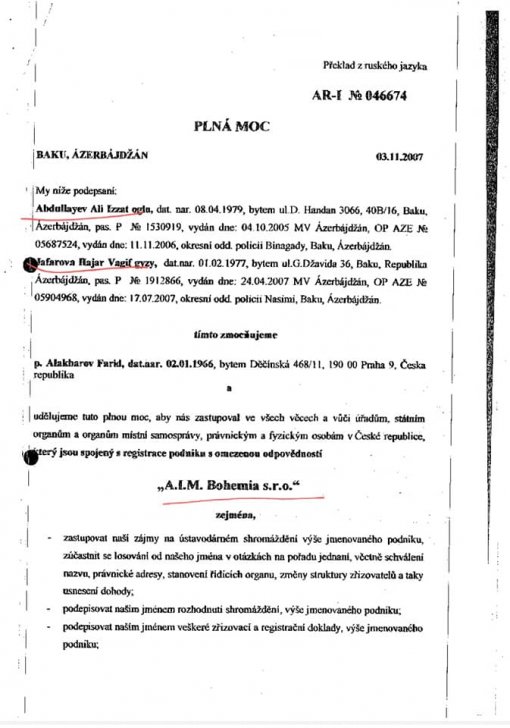 Yeni nazirin müavini Çexiyada şirkət sahibi imiş