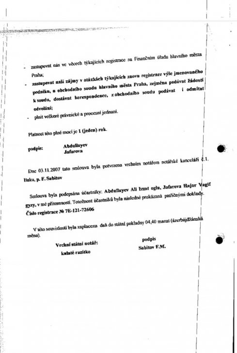 Yeni nazirin müavini Çexiyada şirkət sahibi imiş