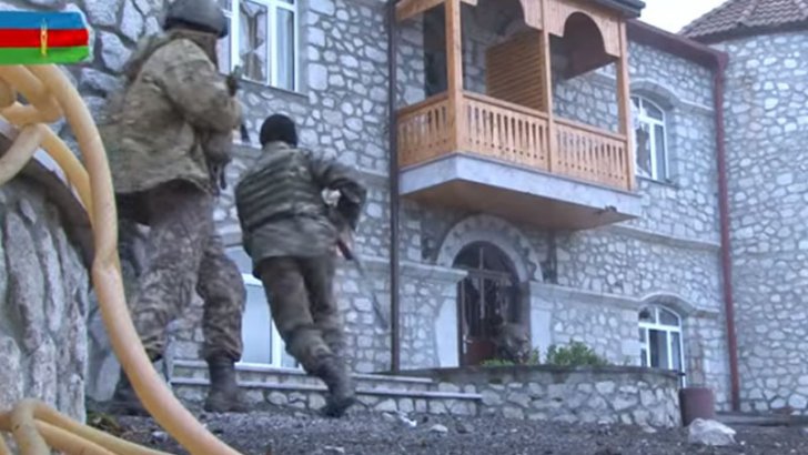 Müdafiə Nazirliyi Şuşa döyüşlərindən yeni görüntülər yaydı - VİDEO