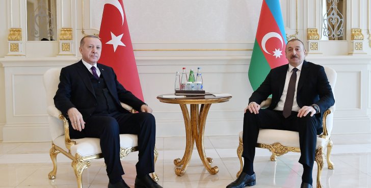 Əliyev və Erdoğanın görüşündə Azərbaycan-İran münasibətlərinin MÜZAKİRƏSİ
