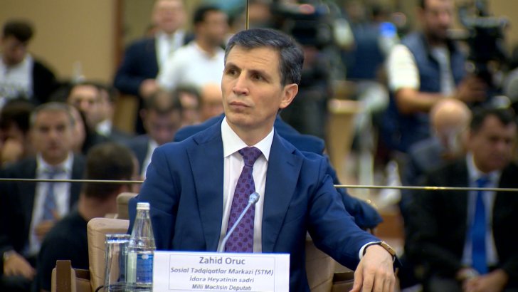 Deputat Zahid Orucdan Saleh Rüstəmliylə bağlı AÇIQLAMA