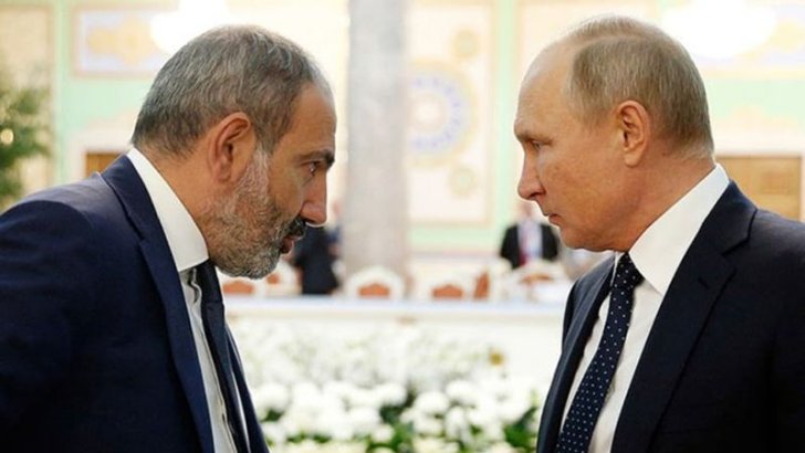 Putin və Paşinyan Azərbaycan-Ermənistan sərhədlərinin delimitasiyasını müzakirə ediblər