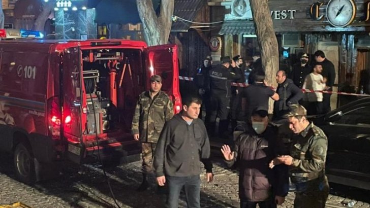 Bakıda gecə klubunda partlayış olub: ölən və yaralananlar var - FOTOLAR