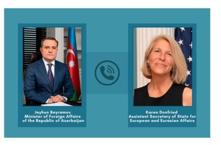 Ceyhun Bayramov Karen Donfriedlə danışıb - SÜLH PROSESİ