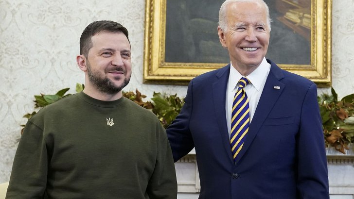 Bayden Zelenskiyə: “Siz heç vaxt tək qalmayacaqsınız”