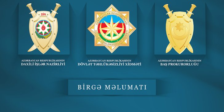 DİN, DTX və Baş Prokurorluğun birgə məlumatı - “Kərimə” dövləti qurmaq istəyən dəstə həbs olunub