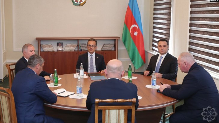 Yevlaxda Qarabağın erməni sakinlərinin nümayəndələri ilə görüş başlayıb - FOTOLAR