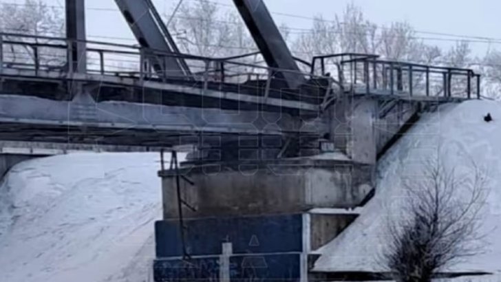 Ukrayna Rusiyanın dəmiryol körpüsünə hücumun məsuliyyətini öz üzərinə götürüb