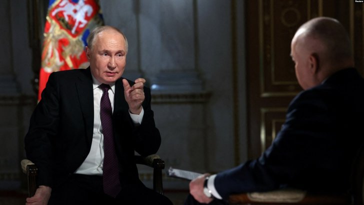 Vladimir Putin nüvə müharibəsinə hazır olduğunu açıqlayıb